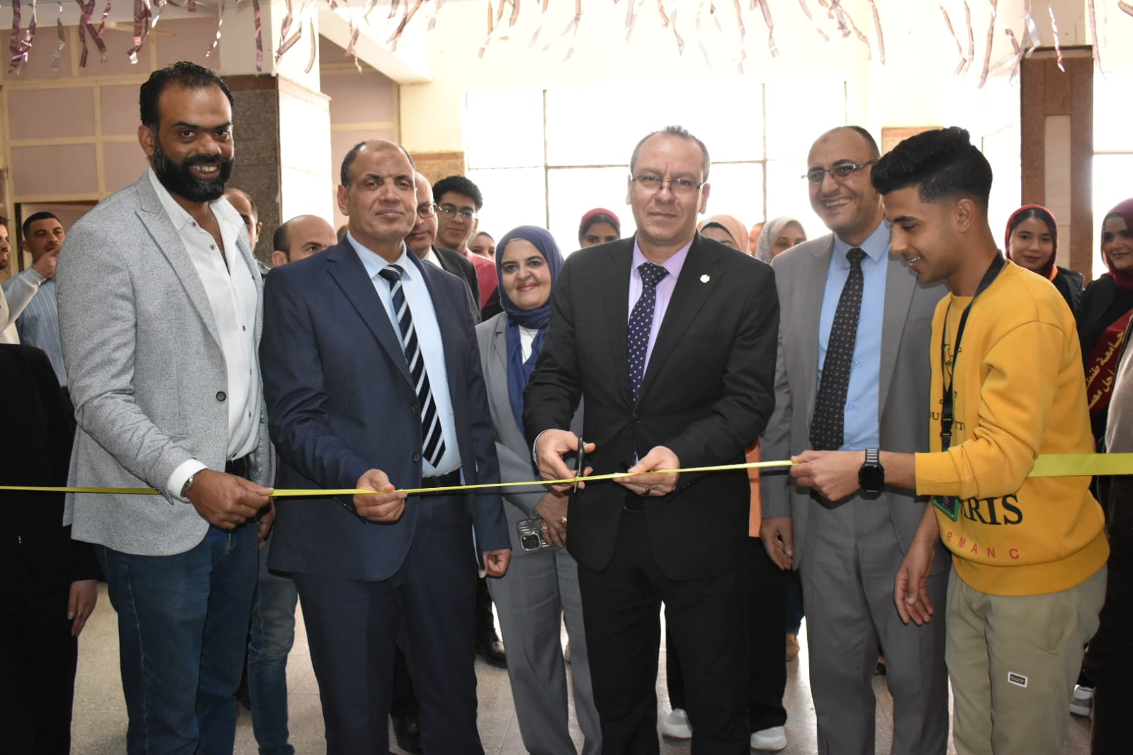 افتتاح المعرض الفني لطلاب آداب طنطا للعام الجامعي 2025 / 2026